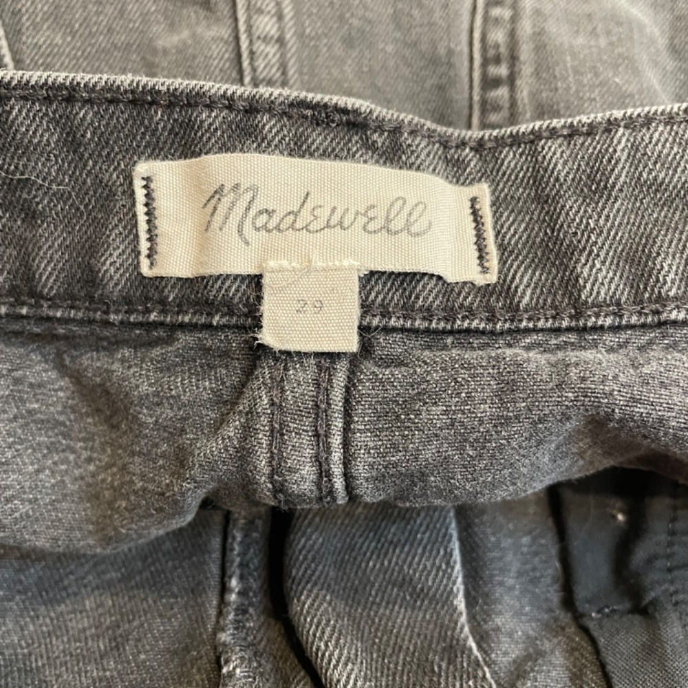 Madewell black denim skirt - Picture 3 of 4